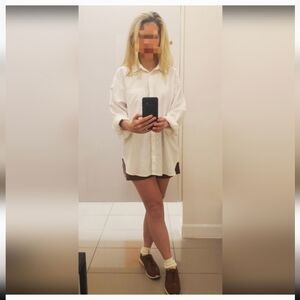 LOFT Classic Cream Button-Up Blouse